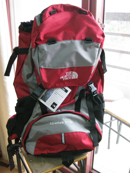 original north face backpack