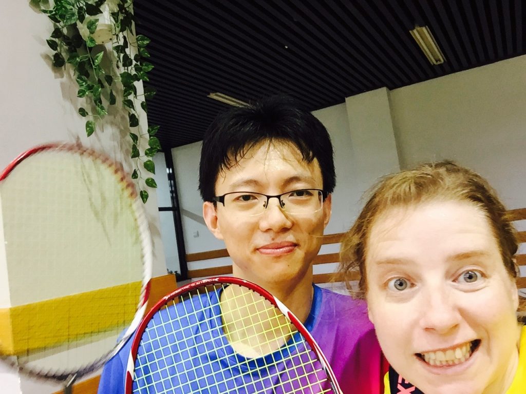 badminton in China
